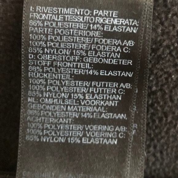 The North Face Womens Jacket Black Apex Bionic Full Zip High Neck Long Sleeve XL - Picture 7 of 13